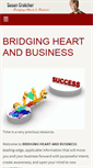 Mobile Screenshot of bridgingheartandbusiness.com